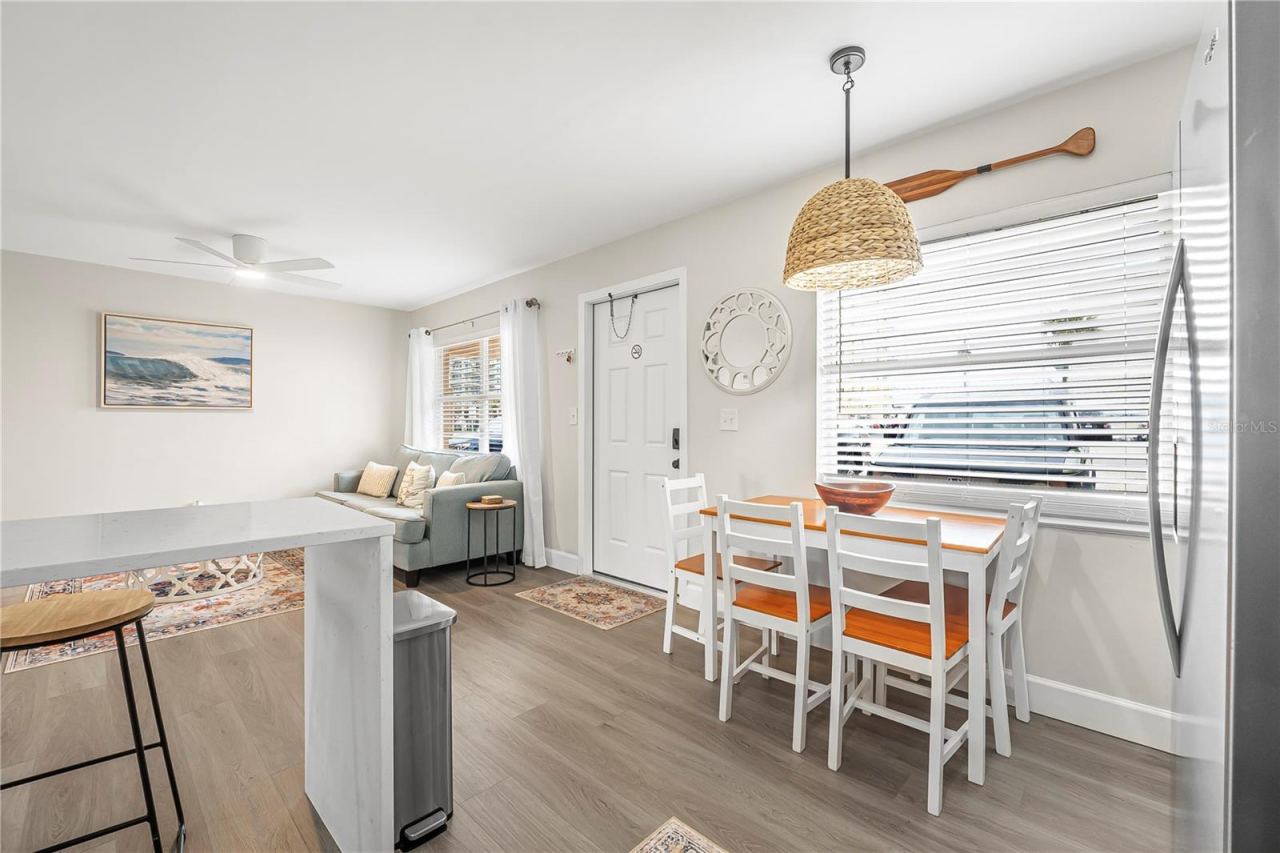 Photo 9 of 20: Kitchen View to Dining Area and Living Room