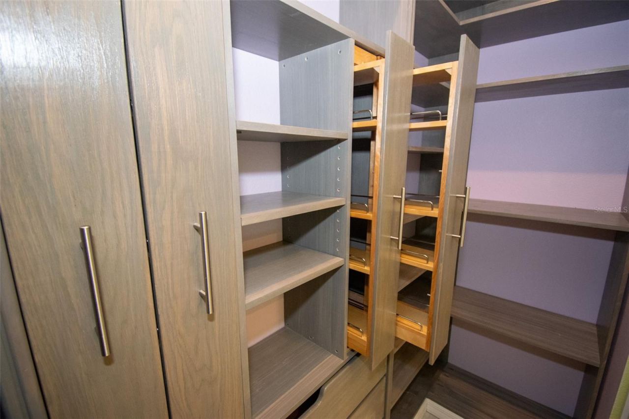 Photo 9 of 20: Four slide-out spice racks ensure you are never out of that special seasoning you need.