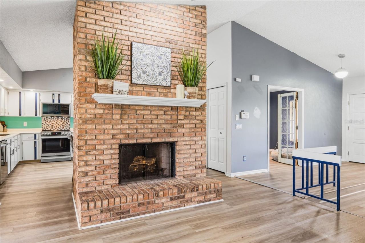 Photo 11 of 20: Brick Wood Burning Fireplace