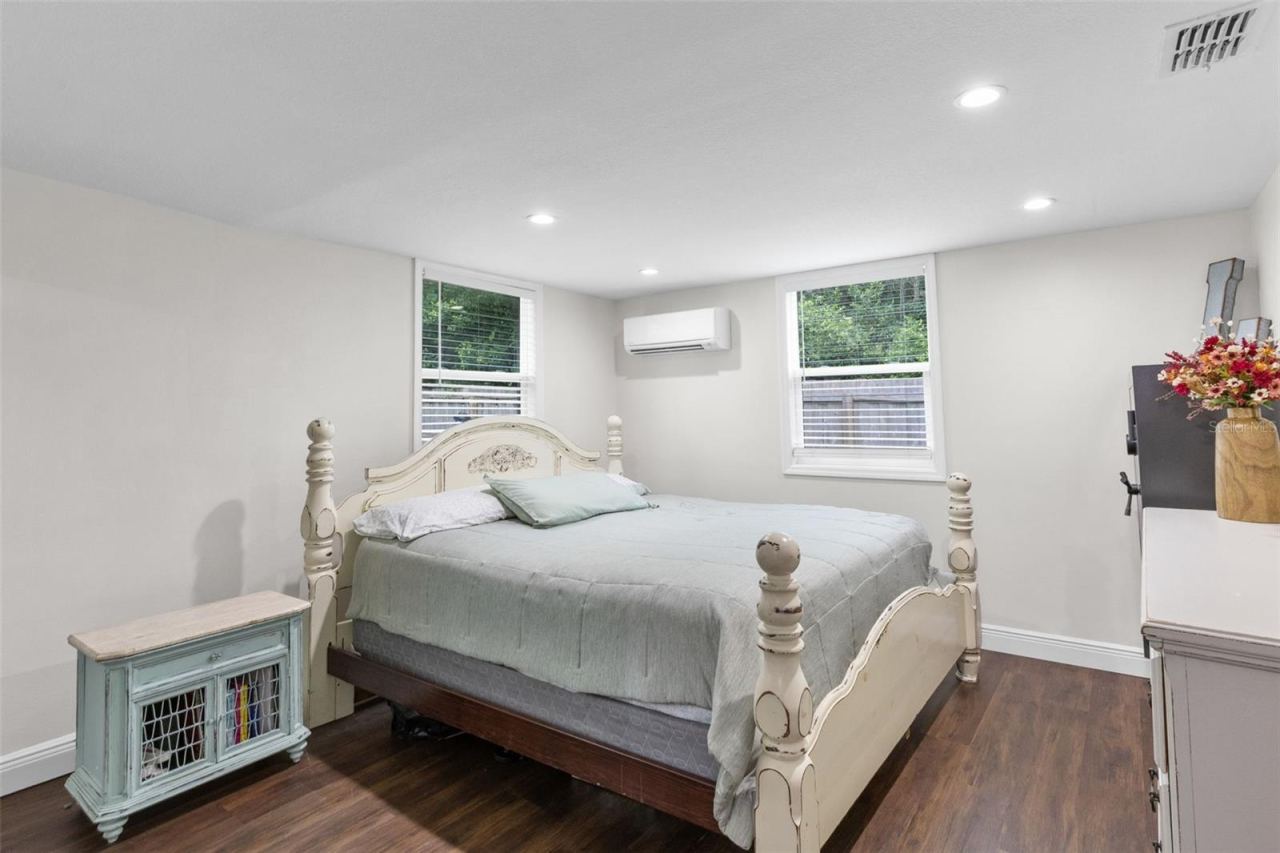 Photo 12 of 20: Huge master bedroom with added Mini Split AC system for supreme coolness