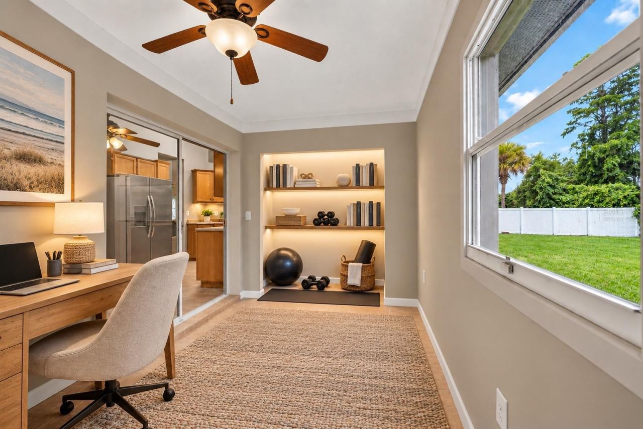Photo 9 of 20: Flex Room/ Office/ Gym Virtually Staged