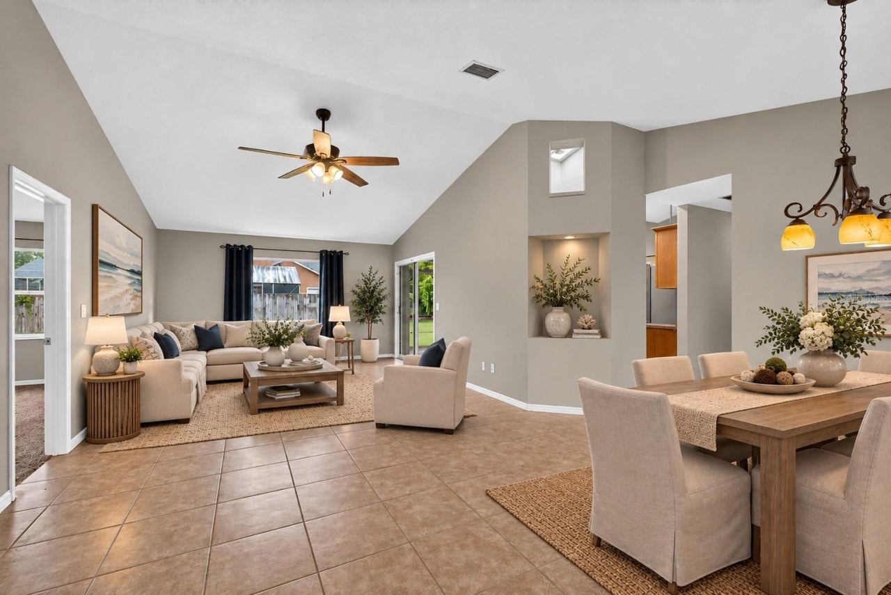 Photo 2 of 20: Living Dining Area Virtually Stage