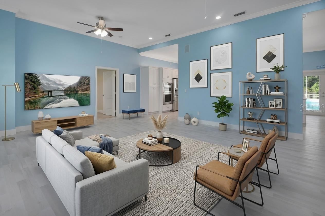 Photo 6 of 20: Virtually Staged Living Room
