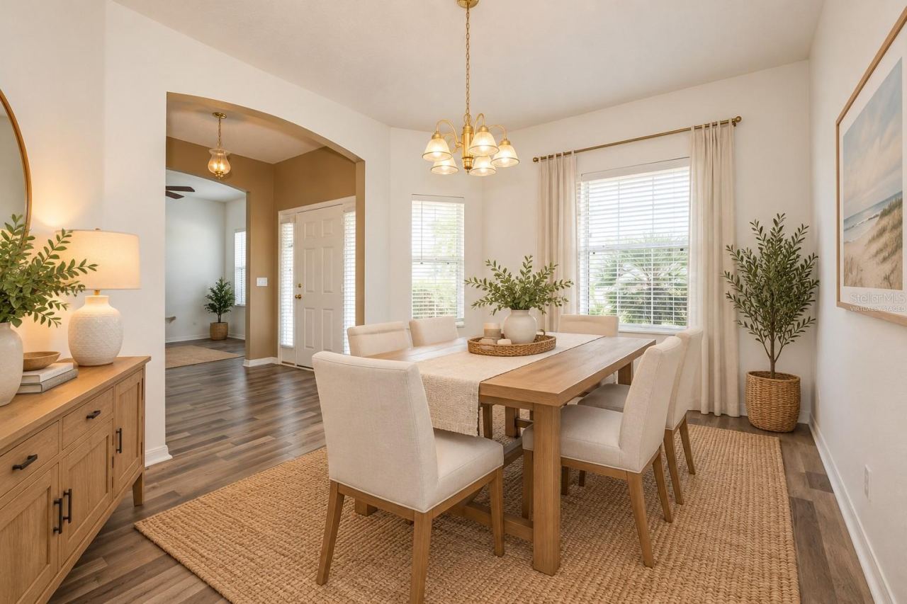 Photo 19 of 20: Virtually Staged Dining Room