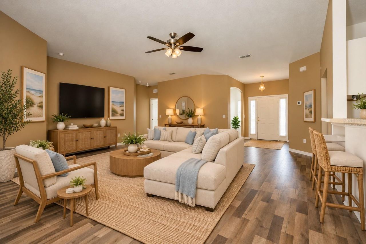 Photo 8 of 20: Virtually Staged Living Room 1st design