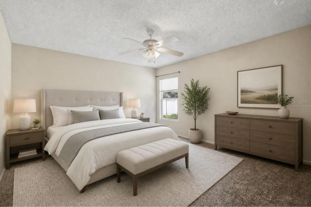 Photo 5 of 20: Virtually staged - primary bedroom
