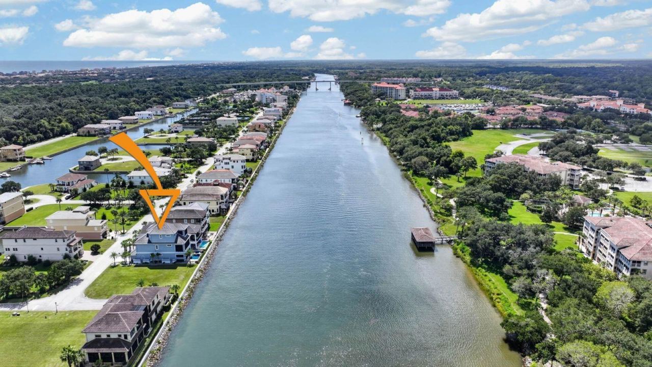 Photo 11 of 20: This is the location. Direct Intracoastal frontage within Yacht Harbor Village, surrounded by water and just moments from the community marina.