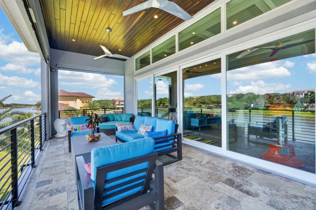 Photo 9 of 20: Your second-floor outdoor living room. Covered, spacious and positioned for expansive views up and down the Intracoastal.