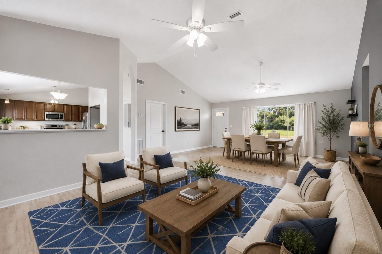 Photo 8 of 20: 2nd Option for Great Room - This image has been virtually staged for illustrative purposes to demonstrate the potential design and layout of the space. Furniture, décor, and accessories shown are virtual and are not included with the property.