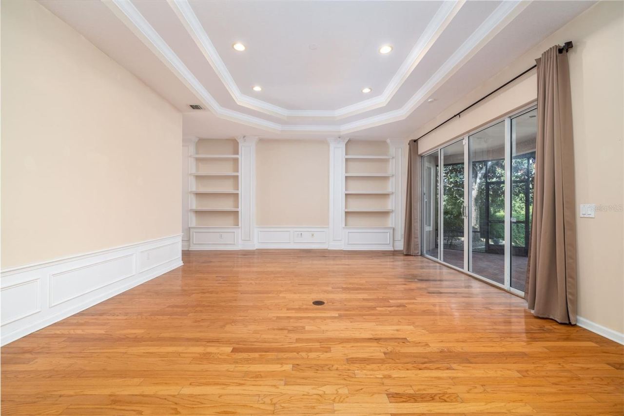Photo 5 of 20: Living Room, Custom Book Shelves
