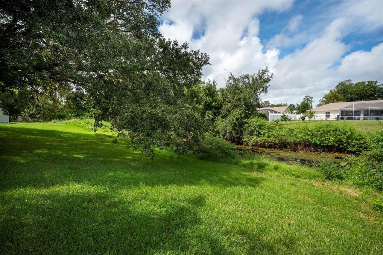 Photo 6 of 20: Back of property near canal's edge