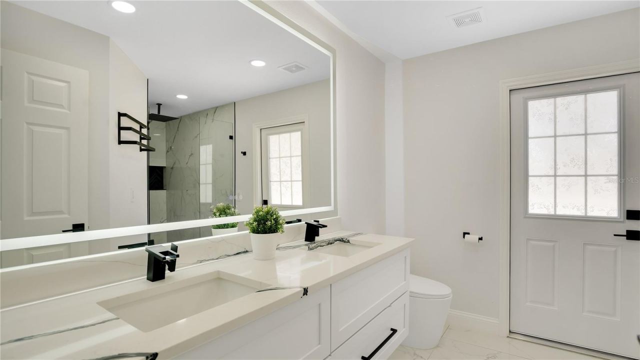Photo 18 of 20: Primary bath with double vanity