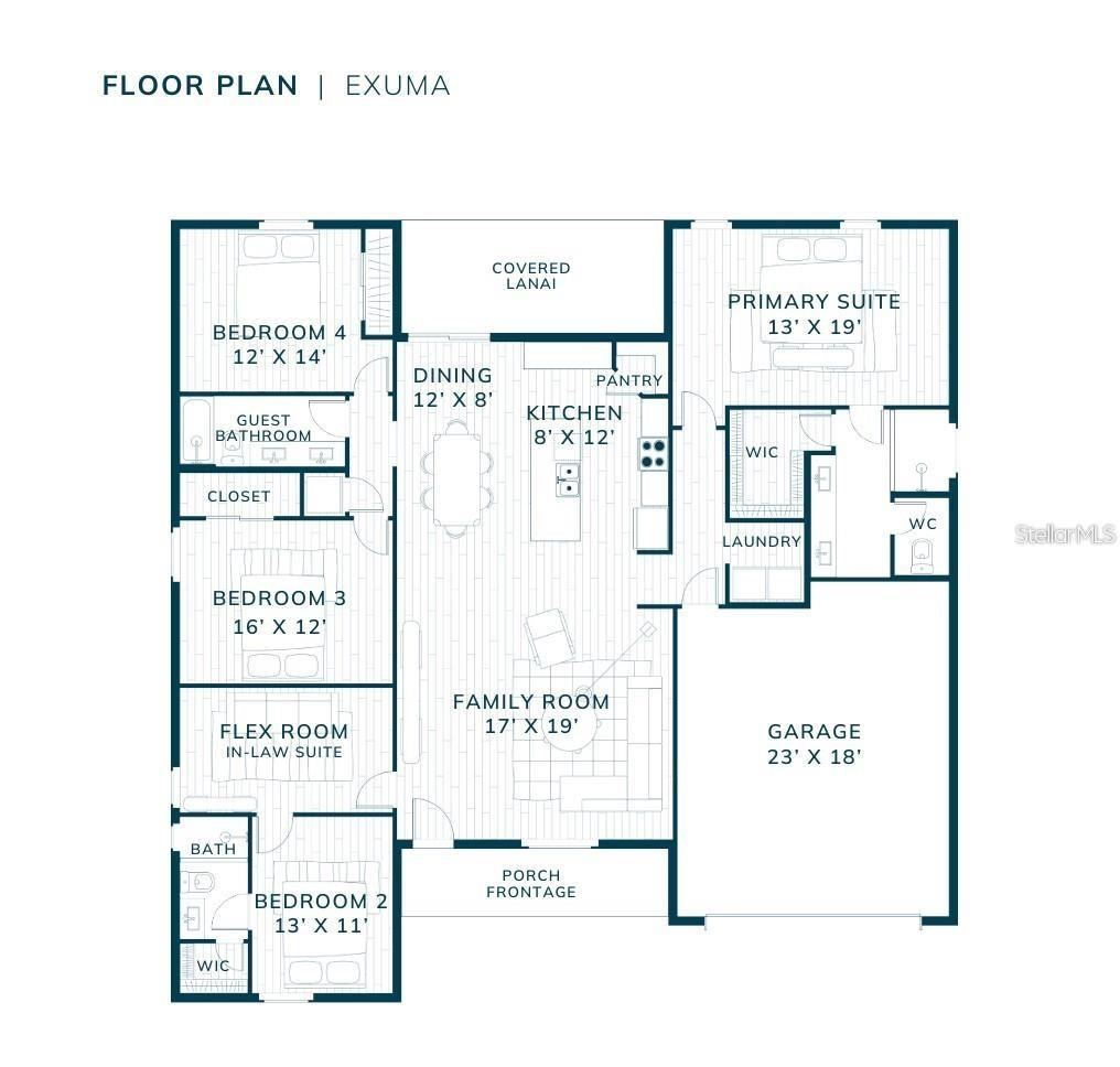 Photo 2 of 13: Exuma X Floorplan