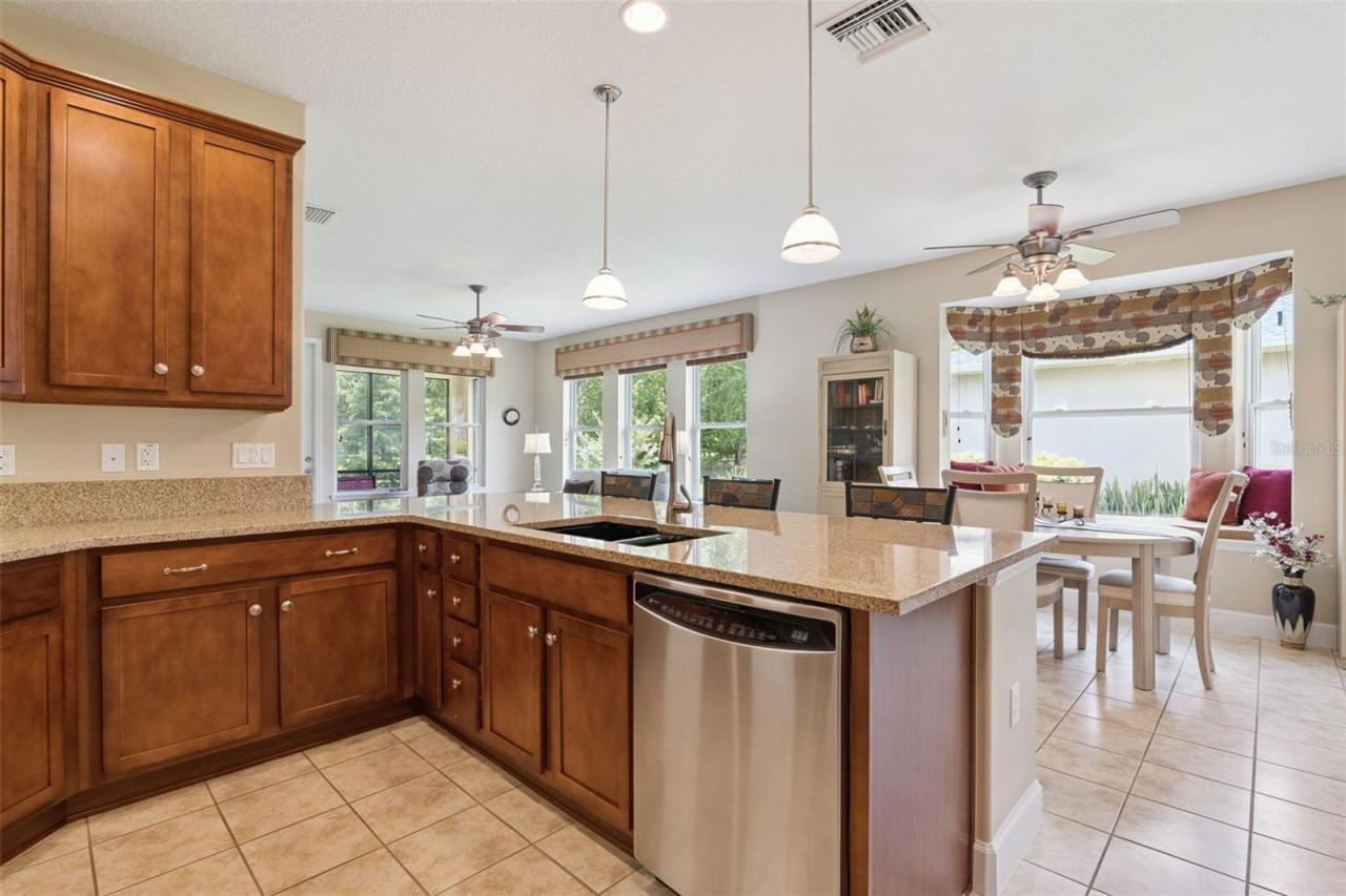 Photo 10 of 20: Looking from the Kitchen towards the Dining & Great Room areas