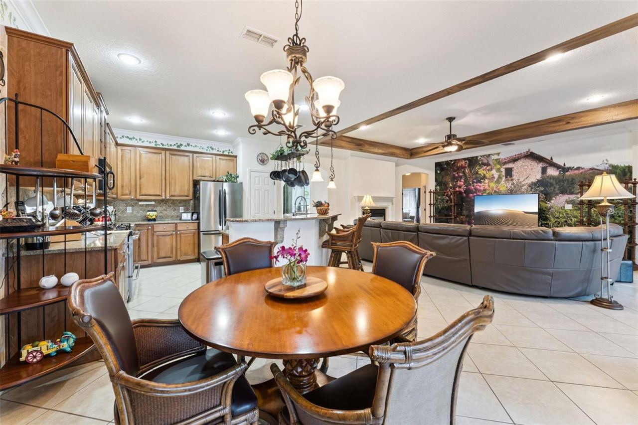 Photo 20 of 20: View of the Kitchen & Family Room from the Dinette area