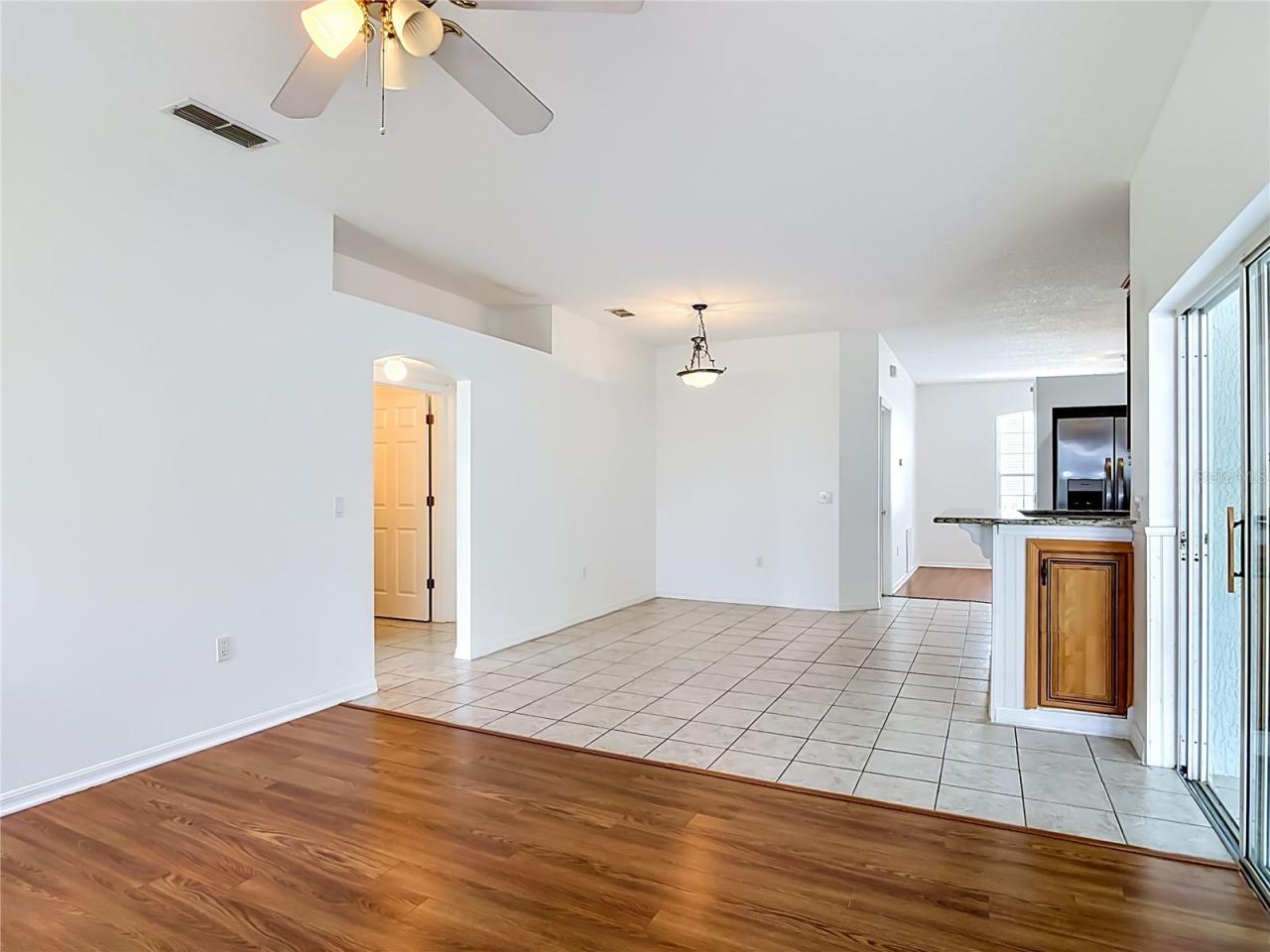 Photo 15 of 20: Great room toward Dining - Kitchen guest suite and formal living room