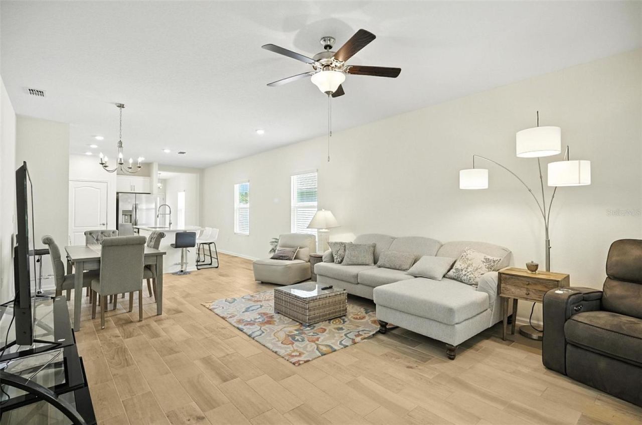 Photo 3 of 20: Open Living & Dining Area