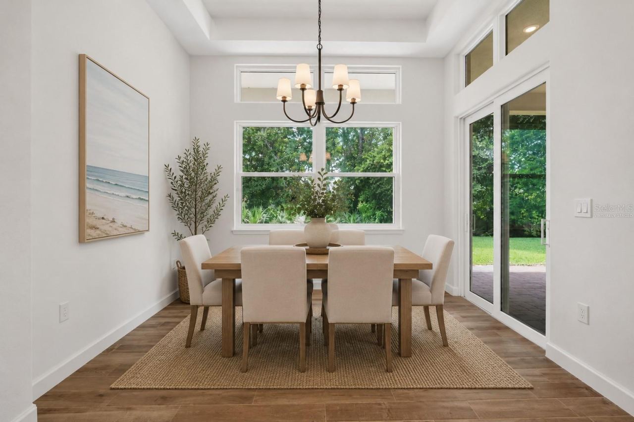 Photo 20 of 20: virtually staged breakfast nook