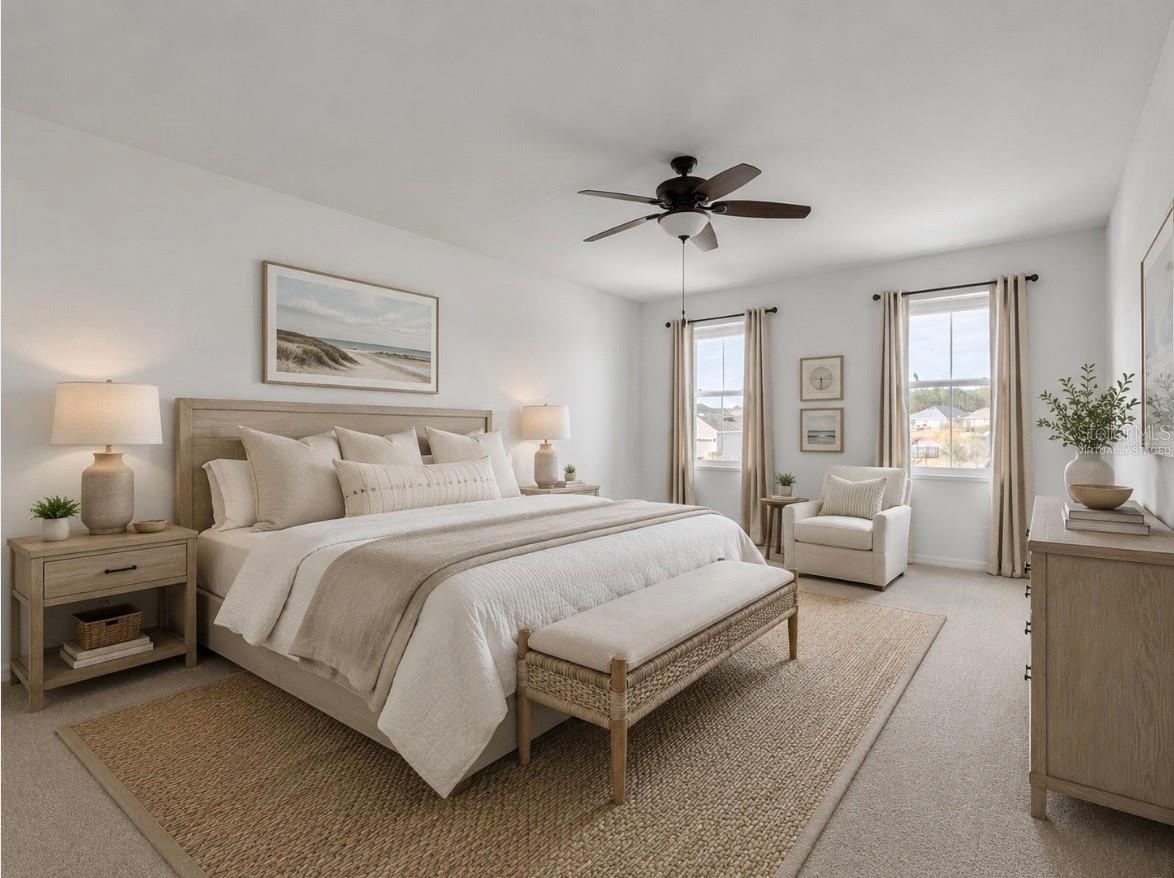 Photo 18 of 20: Virtually Staged Primary bedroom