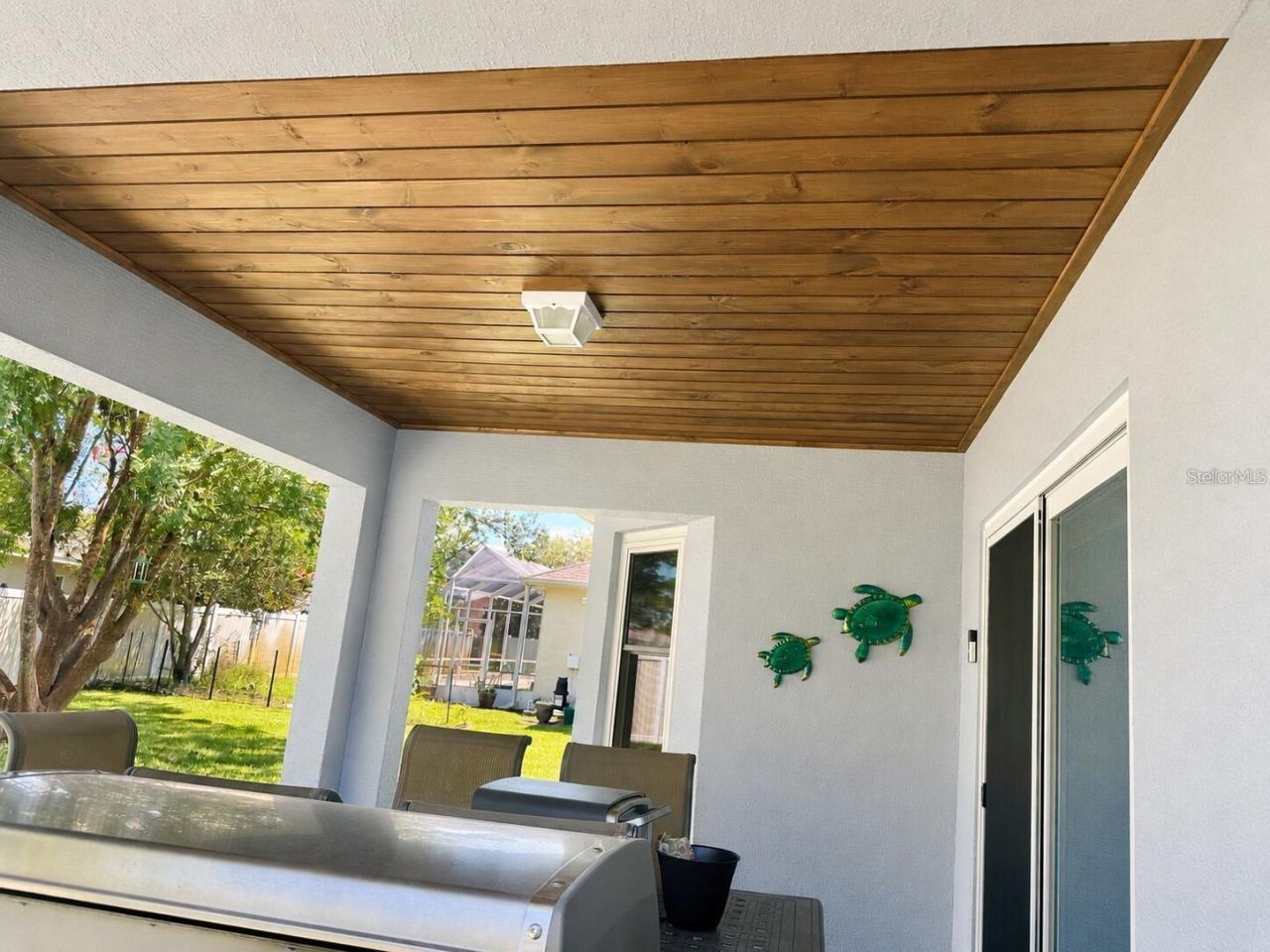 Photo 17 of 20: custom cedar ceiling back patio