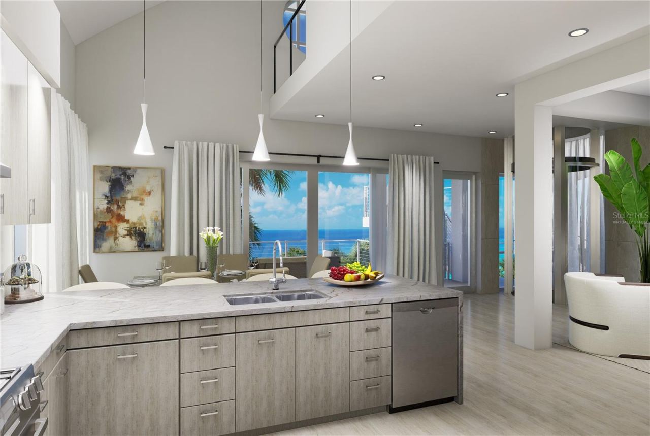 Photo 11 of 17: Living Room kitchen- Virtually Staged