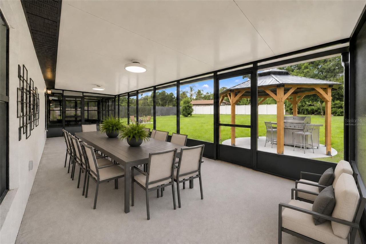 Photo 3 of 20: Virtually Staged Screened Lanai