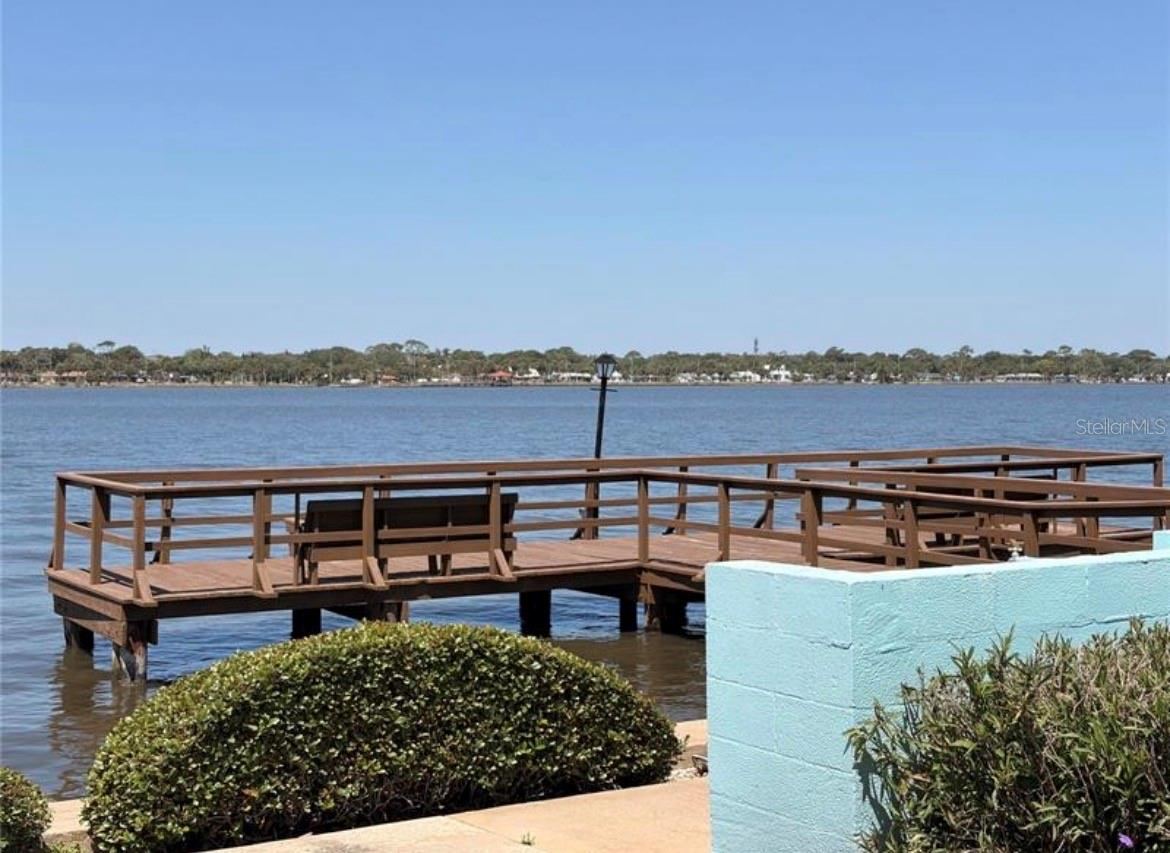 Photo 19 of 20: Fishing Pier with Beautiful views of the Halifax River Intracoastal!