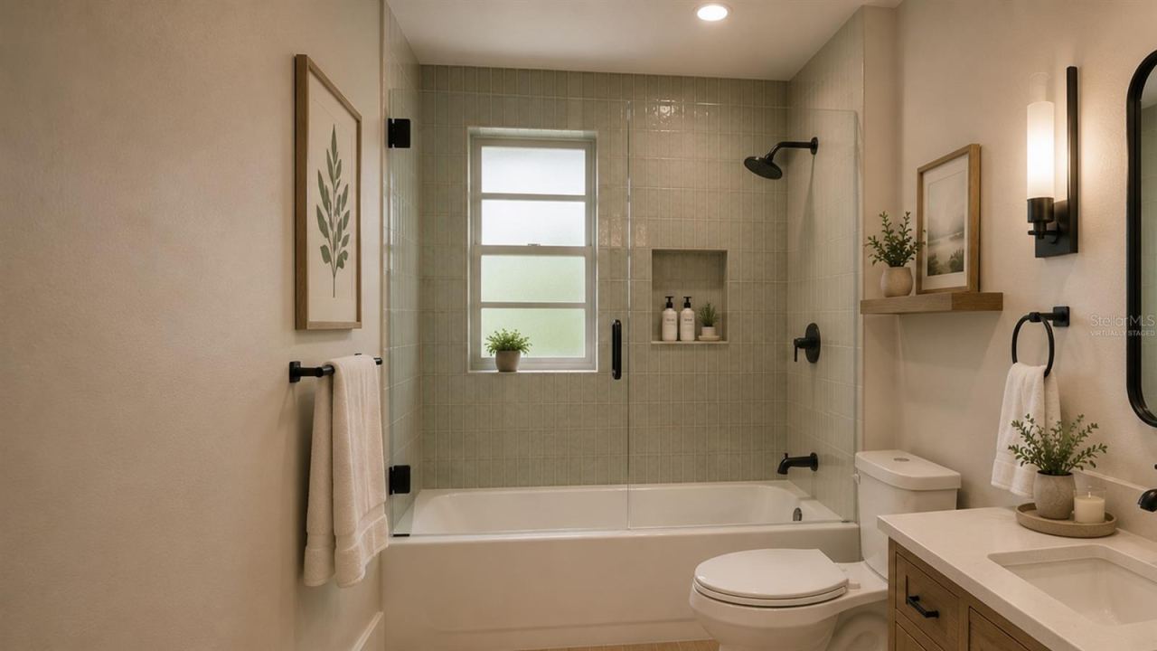 Photo 12 of 20: Guest Bathroom Virtually Staged