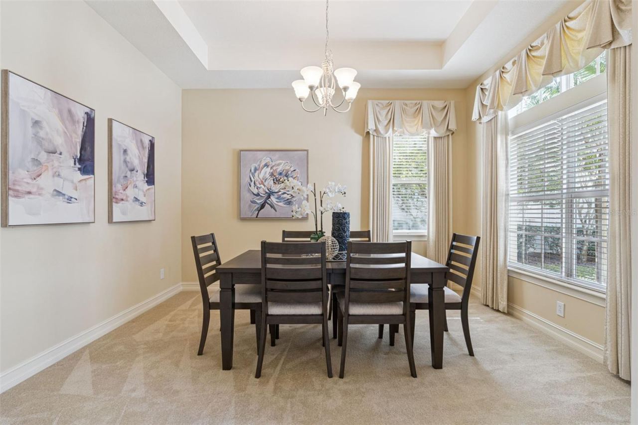 Photo 3 of 20: 11'6" x 14' Formal Dining Room w/ tray ceiling