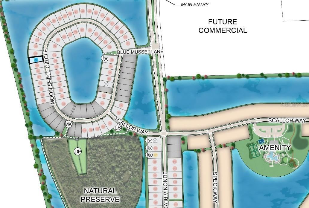 Photo 5 of 5: 629 Moon Shell Circle Site Map