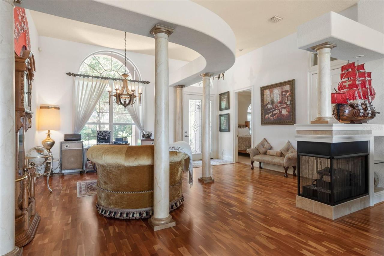 Photo 10 of 20: Formal Living room with fireplace