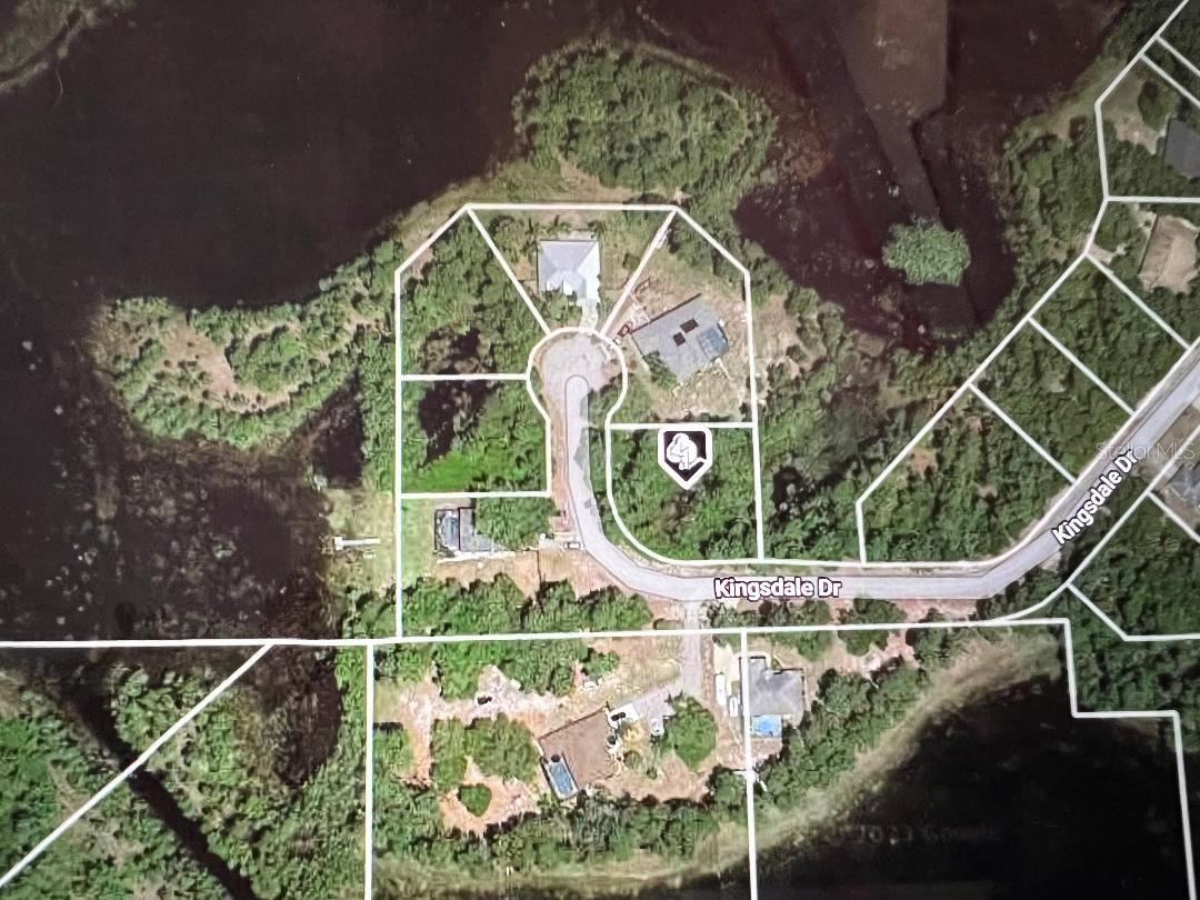 Photo 2 of 9: Close Up Aerial View of 2690 Kingsdale Drive, Deltona, FL