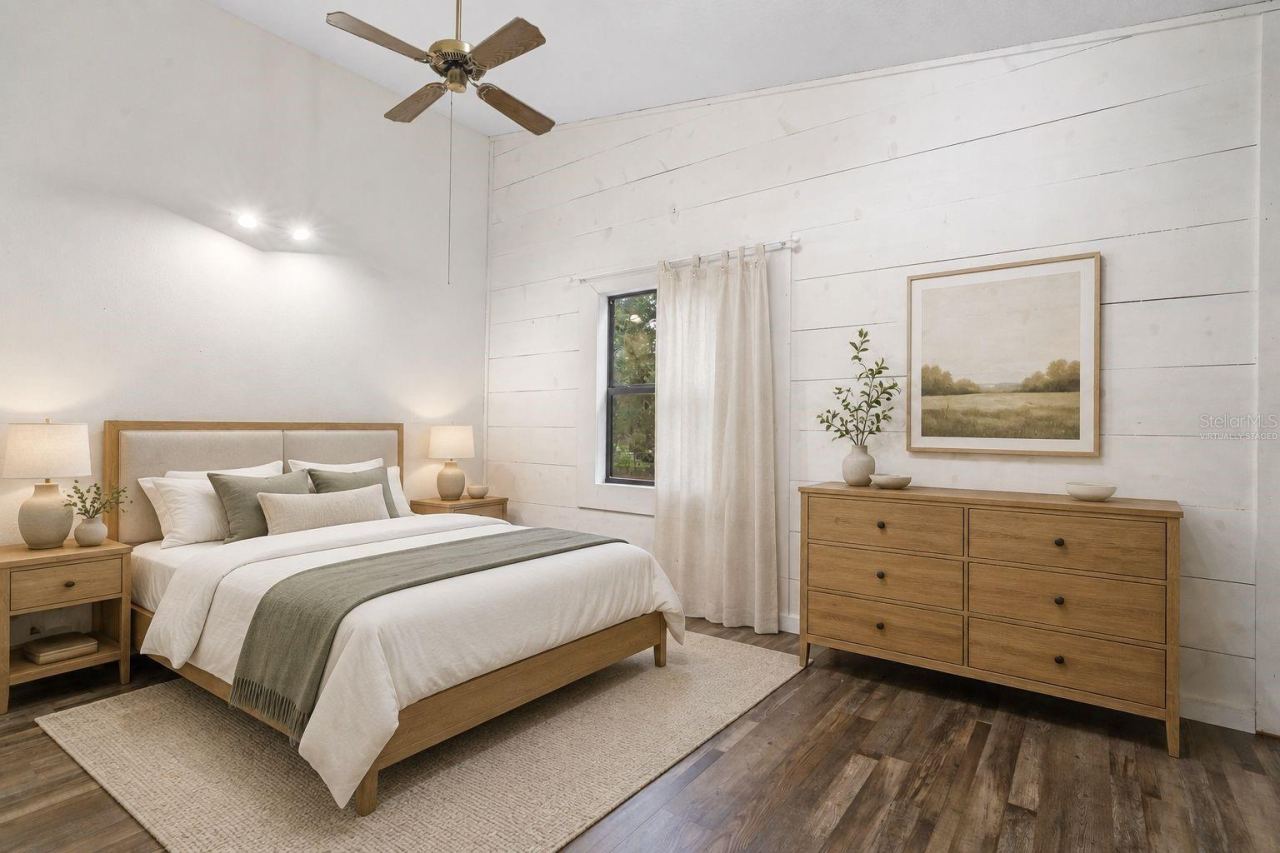 Photo 12 of 20: Virtually Staged Main home first floor bedroom