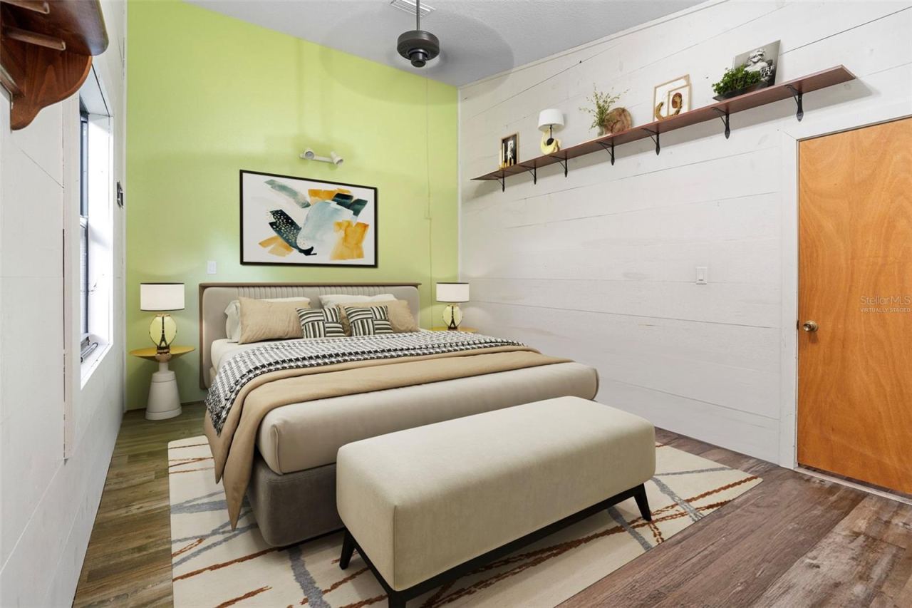 Photo 13 of 20: Virtually Staged Main home first floor bedroom 2