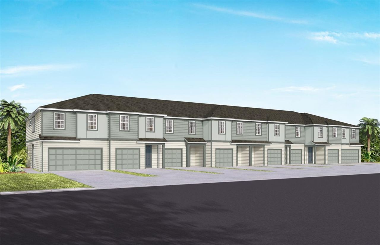 Photo 1 of 2: Exterior Design. Artistic rendering for this new construction home. Pictures are for illustrative purposes only. Elevations, colors and options may vary.