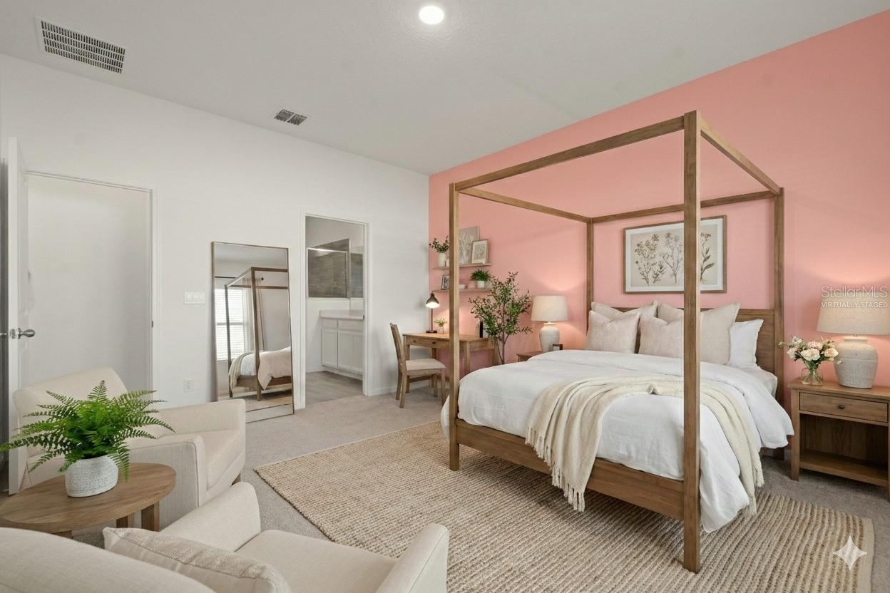 Photo 15 of 20: This photo has been virtually staged. Primary bedroom.