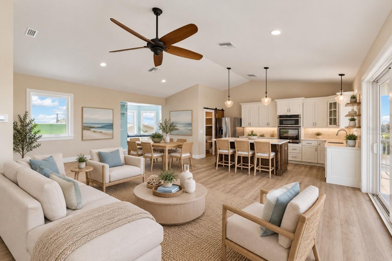 Photo 6 of 20: Great Room/Kitchen on 3rd Floor (Virtually Staged)