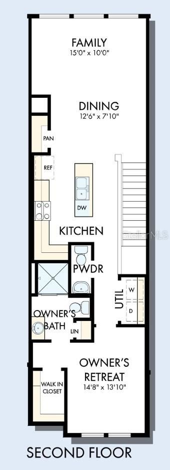 Photo 3 of 11: Floor Plan Second Floor