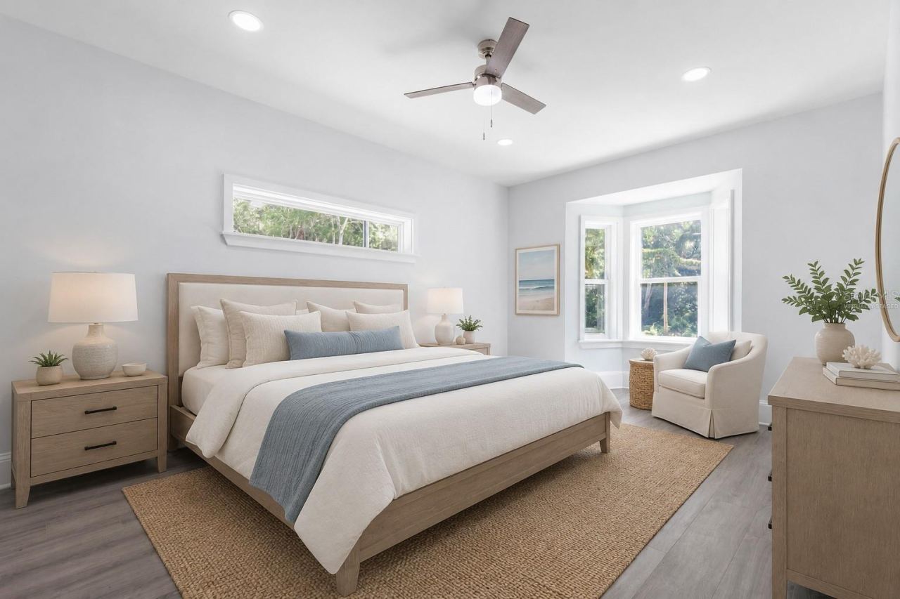 Photo 5 of 20: Primary Bedroom - virtually staged