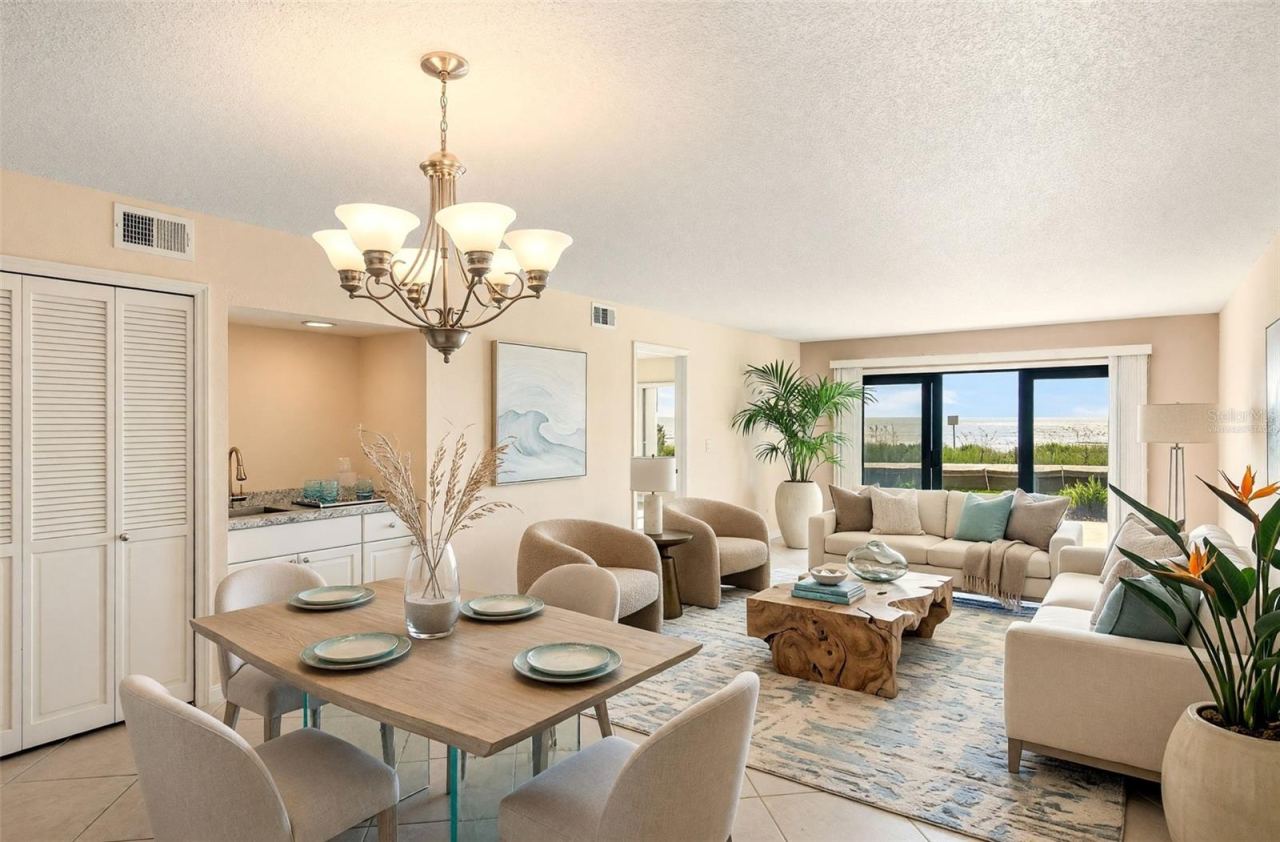 Photo 10 of 20: Living dining area virtually staged