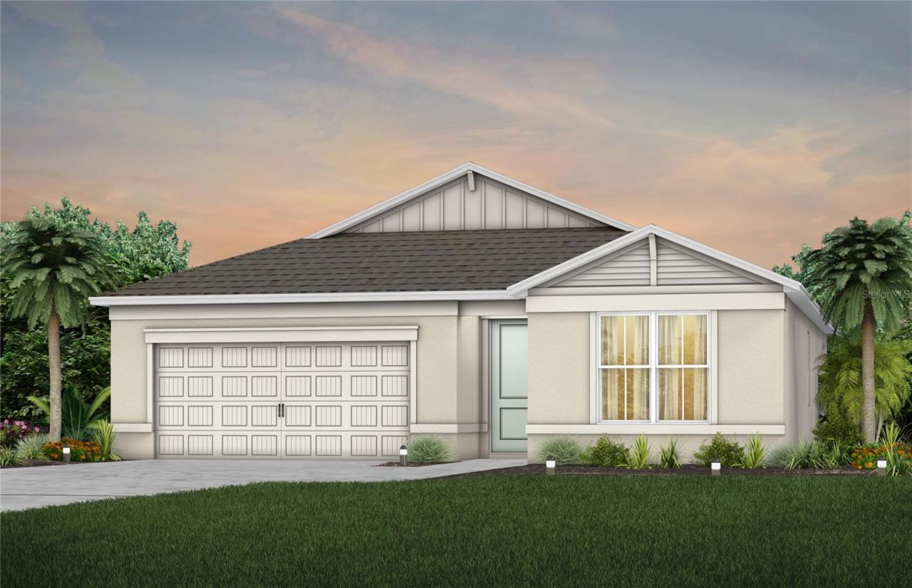 Photo 1 of 16: Exterior Design. Artistic rendering for this new construction home. Pictures are for illustrative purposes only. Elevations, colors and options may vary.