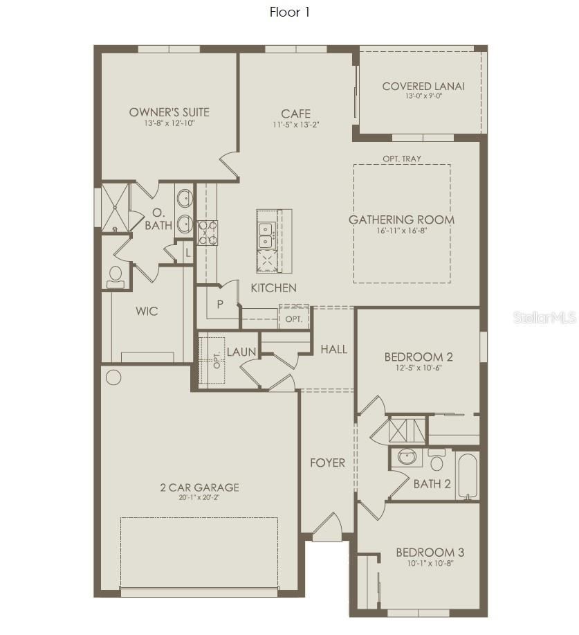 Photo 2 of 16: Floor Plan - Floor One