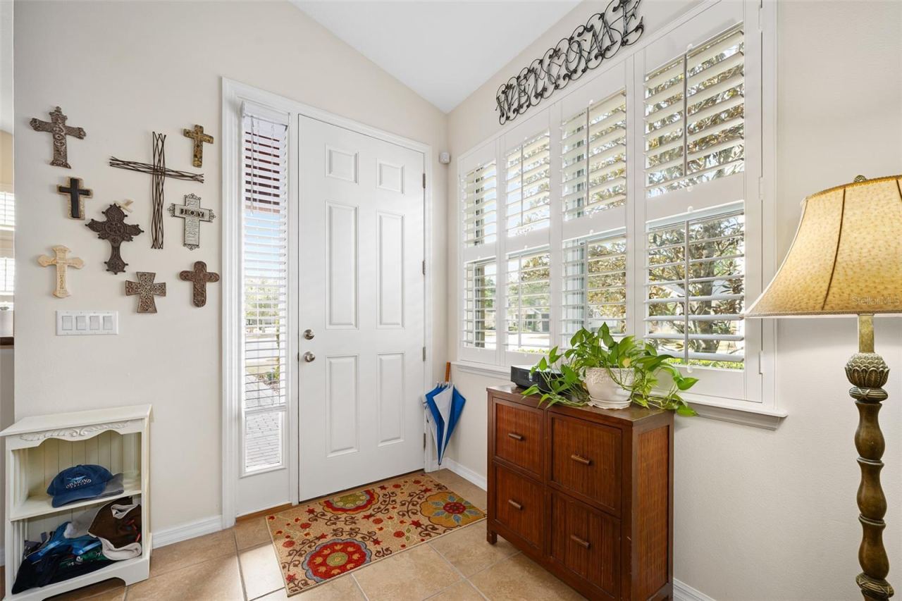 Photo 6 of 20: Sidelight adds natural lighting, Plantation shutters