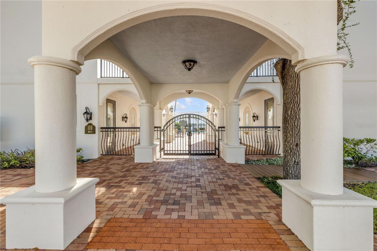 Photo 7 of 20: Gated entrance to Pool & Courtyard