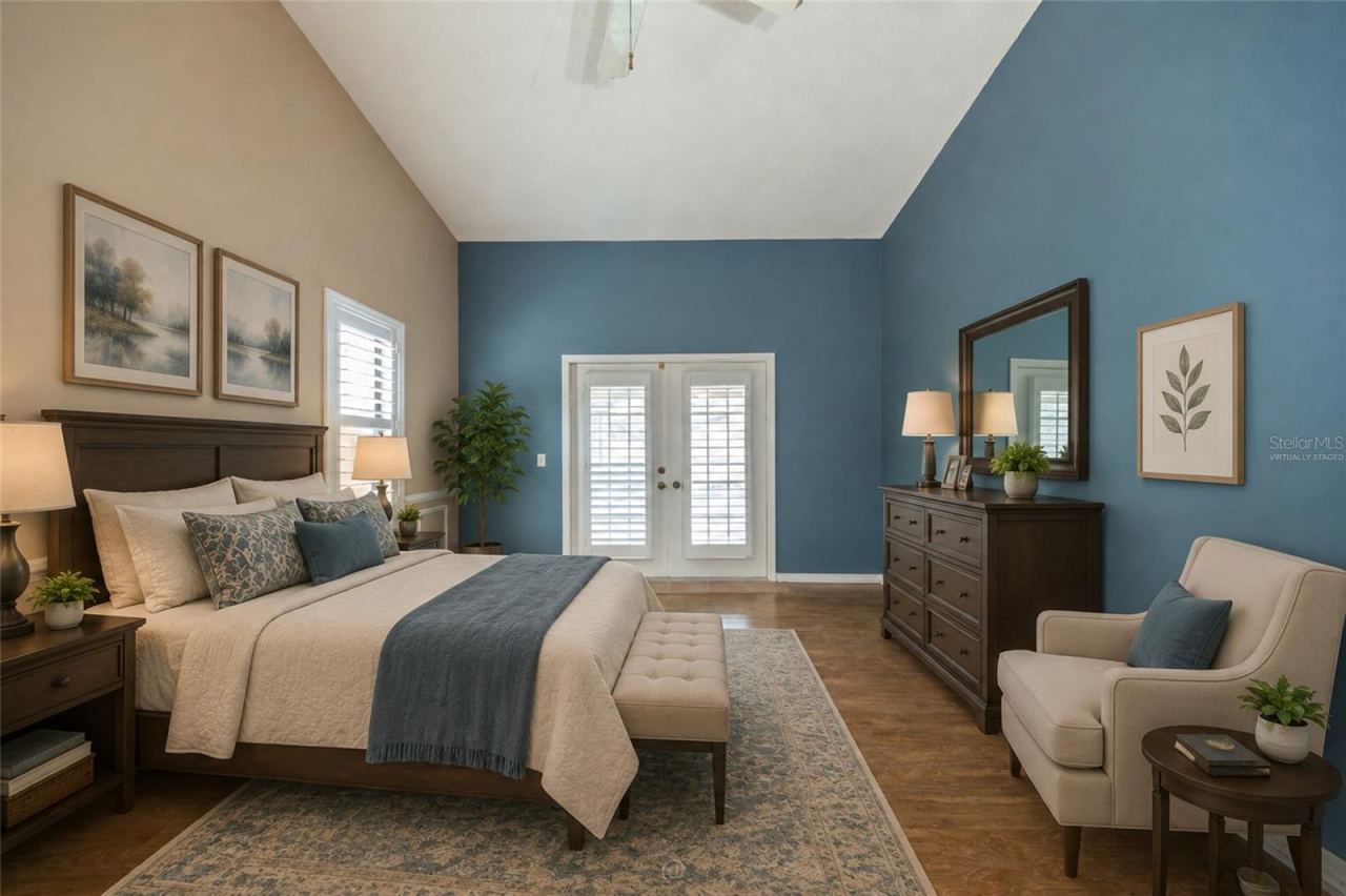 Photo 19 of 20: Primary Bedroom - virtually staged