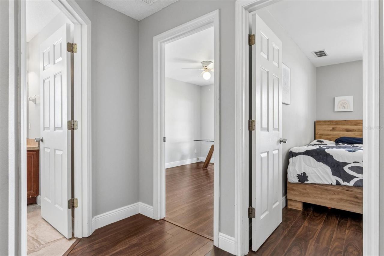 Photo 12 of 20: Two large bedrooms and the guest bathroom.