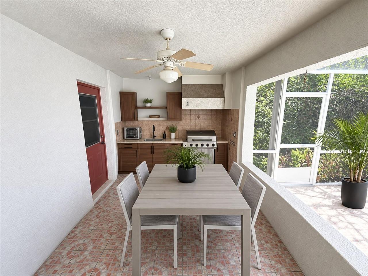 Photo 10 of 20: Virtually Staged - Outdoor Kitchen