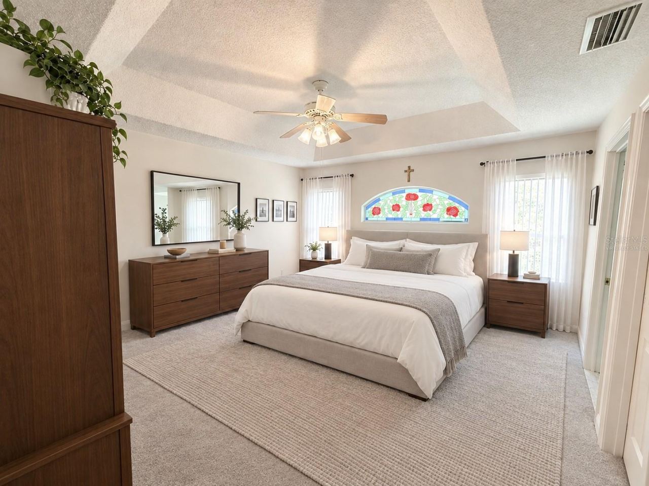 Photo 6 of 20: Virtually Staged - Master Bedroom