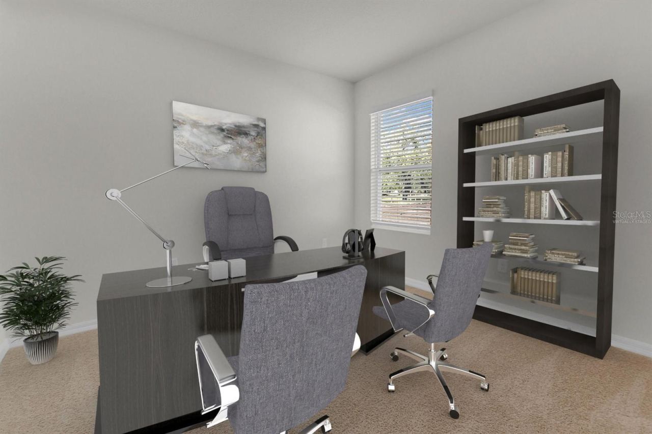 Photo 11 of 19: Bedroom/office - virtually staged