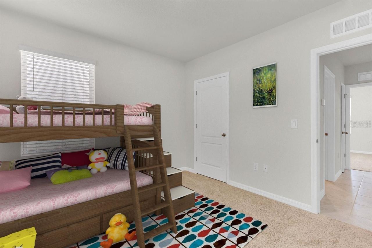 Photo 18 of 19: Bedroom - virtually staged